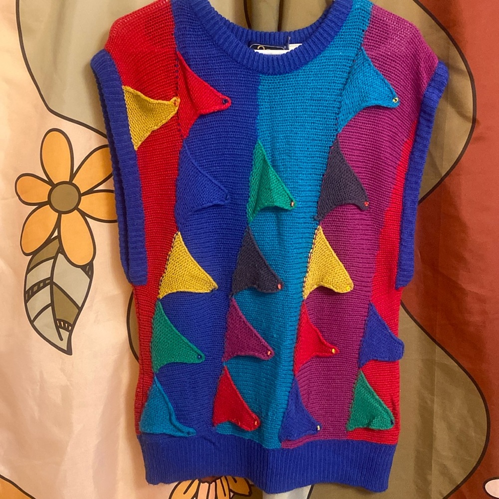 20 ANS knit sweater vest